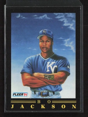 1991 Fleer Pro-Visions No5 Бо Джексон Kansas City Royals - Изображение 1 из 2