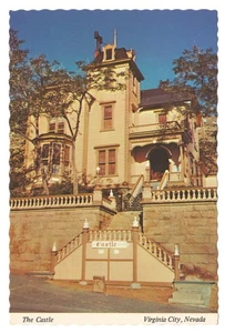 Virginia City Nevada The Castle Postcard - Picture 1 of 2