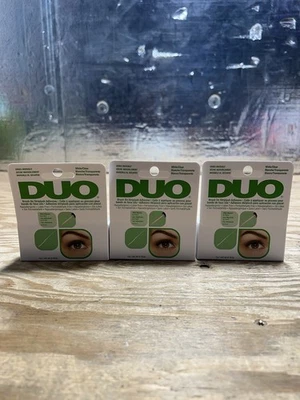 Duo Brush-On Striplash Adhesive White/Clear 0.18 oz - THREE PACK - Image 1 of 4