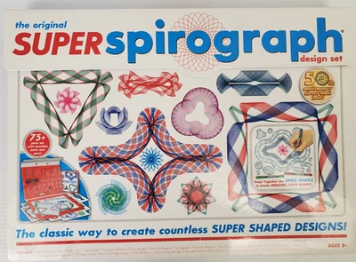 Juego de Diseño Super Espirógrafo Original Edición 50 Aniversario Hasbro Completo Foto 1 de 4