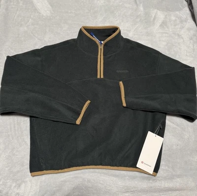 Lululemon Tumbled Fleece Half-Zip Jacket Size: XSmall Color: RNFG/CMBN/RVSD 🍋 - Image 1 of 4