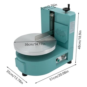 Máquina automática para limpiar pasteles azul - Imagen 1 de 12