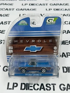 Chevy Cheyenne C10 1972 Greenlight azul diecast 1:64 - Imagen 1 de 1