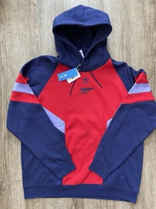 Adidas Originals Arsenal EPL Retro Pullover Hoodie Rot Herren Gr. Medium IS6501 - Bild 1 von 3