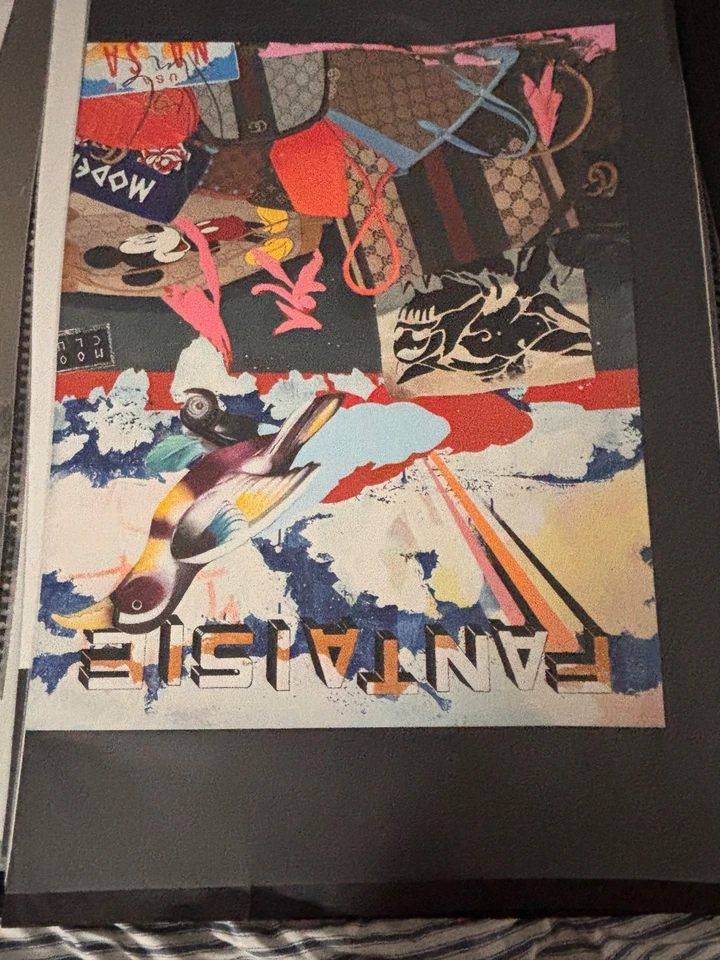 FAILE "FANTAISIE" 2021 | HAND SIGNED SCREEN PRINT Foto 1 de 1