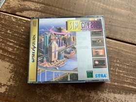 [SS] Sega Saturn Software Sim City 2000 [Operation confirmed] Retro game
