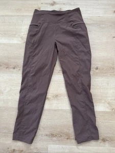 Mountain Hardwear WOMEN'S DYNAMA HIGH RISE ANKLE PANT Plout S Small - Picture 1 of 8