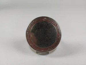 SM Pillendose von Colgate New York USA Make-up Puder mit Spiegel runde Box Grannycore - Bild 1 von 10