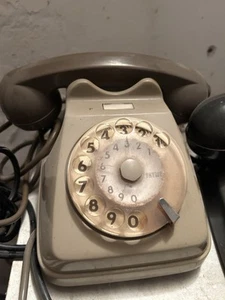 Telefono Fisso SIP a Disco da Tavolo Anni '70 - Zdjęcie 1 z 3