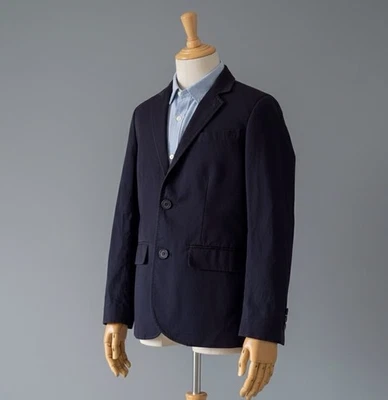 Blazer J Crew Crewcuts Thompson Azul Niño Talla 10 Preppy Iglesia Vacaciones Fiesta Foto 1 de 4