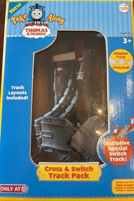 Thomas & Friends Take Along Paquete de Pista Curvada y Recta Piezas 2008 Abierto  Foto 1 de 2