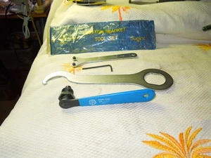Vintage Sugino Innenlager Werkzeug Set mit Parkwerkzeug CCP1 KURBELABZIEHER - Bild 1 von 9