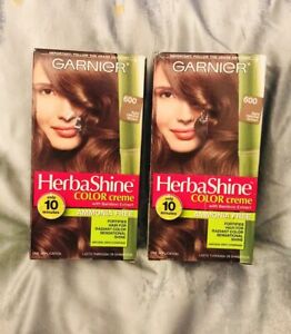 Garnier Herbashine Color Crème Hair color 600 Tiki Hut Light Natural Brown Color