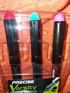 Precise 3 Pens Varsity Disposable Colors as In PHOTO Fountain pens - Picture 1 of 2