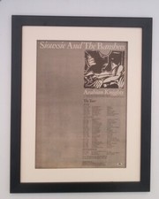 SIOUXSIE*Arabian Nights*Tour*1981*ORIGINAL*POSTER*AD*FRAMED*FAST WORLD SHIP