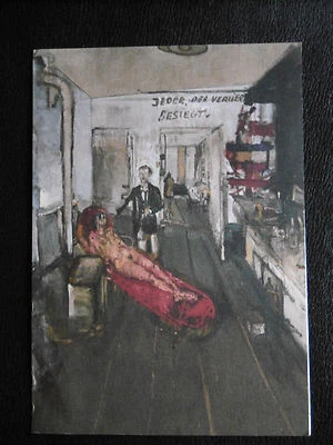 VARLIN Willy Guggenheim carton invitation gal. C. Bernard Paris 97 École Suisse  - Immagine 1 di 3