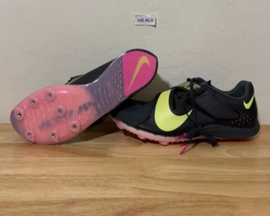 Nike Air Zoom LJ Elite Atletismo Negro Picos de Salto Para Hombre 9 CT0079-001 - Imagen 1 de 8