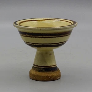 Cizhou Kiln Porcelain Hand-Painted Pattern High Foot Cup Wine Cup Song Dynasty - Picture 1 of 4