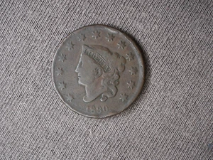 1830 Krönchen Matronenkopf großer Cent 1c. Cc3 - Bild 1 von 2