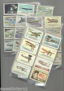 #JJ. 1958-64 SET OF 64 AUST. ATLANTIC PETROLEUM CONQUEST OF THE AIR CARDS - Picture 1 of 9