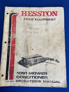 Hesston 1091 Mower Conditioner Operator’s Manual 8084923 - Picture 1 of 4