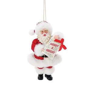 Possible Dreams SantasMerry and Bright Ornament6012208 New for 2023 Possible Dre - Picture 1 of 1