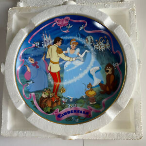 Bradford Exchange Disney Musical Collector's Plate Cinderella "Wish Come True" 