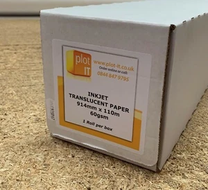 Sewing Pattern Dress Making Template Paper 914mm x 110mtr for printing or manual - Picture 1 of 1