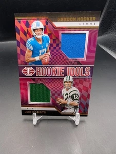 Hendon Hooker / Joe Namath 2023 Panini Illusions Rookie Idols Jersey #RM-HN - Picture 1 of 2