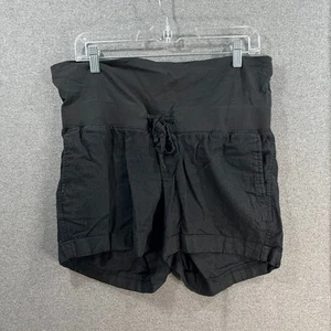 Old Navy Maternity Women Short Black Size Small - Picture 1 of 5