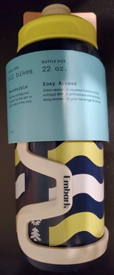 Jaula para botellas de agua de entrada lateral Embark con botella de 22 oz adecuada para todas las bicicletas - NUEVA Foto 1 de 4