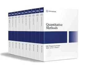 2026 CFA Program Curriculum Level 1 Box Set Volume 1-10 Free shipping (Non Paper - Picture 1 of 5