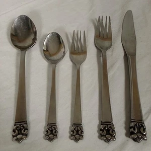 Stanley Roberts Roget Satin Edelstahl 45-teiliges Besteck 7 Sets plus Extras - Bild 1 von 5