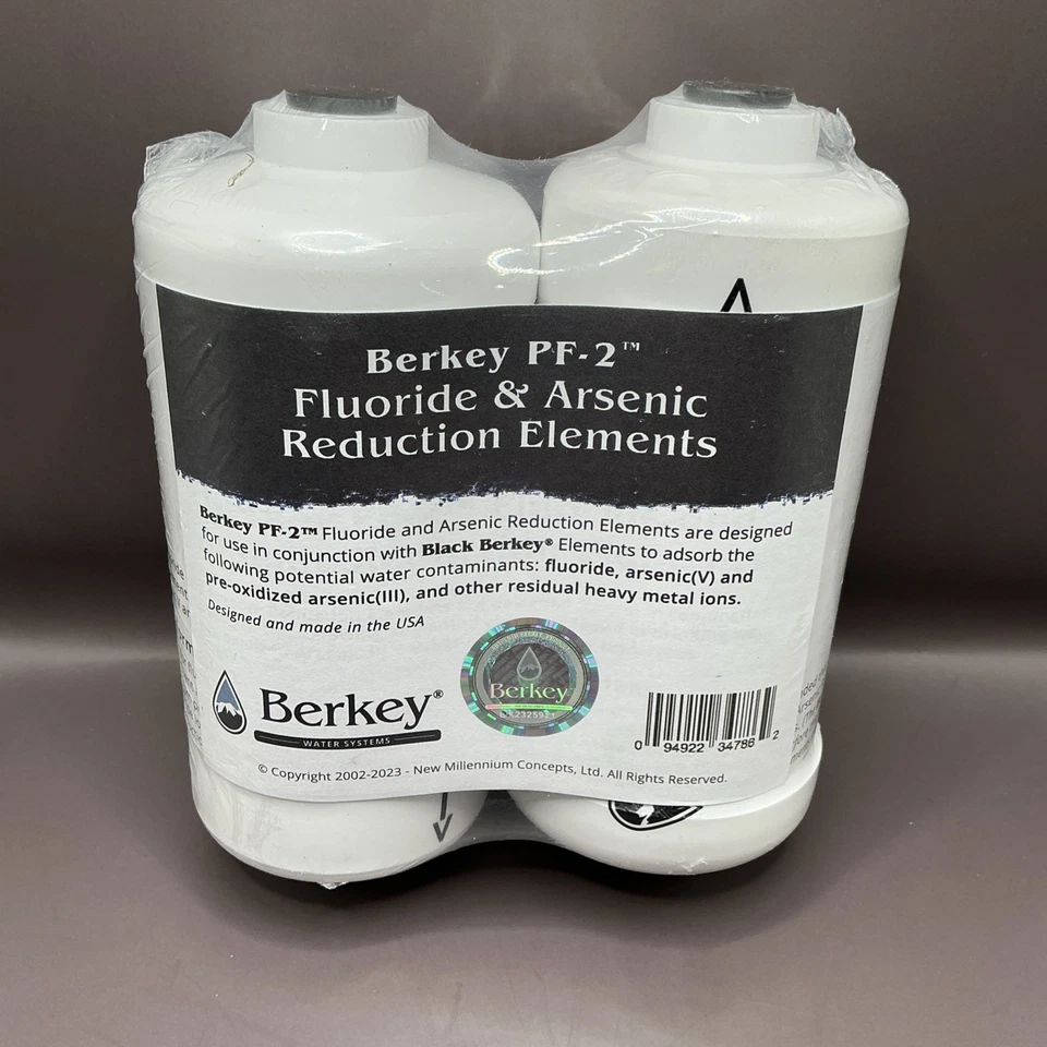 Berkey PF-2 Fluoride and Arsenic Reduction Water Filter - Set of 2