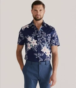 SABA ALEXI SSC PRINT SHIRT Size Small Classic fit RRP $149 NEW - Picture 1 of 11
