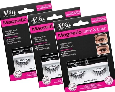 Ardell Magnetic Liquid Liner & Lash Kit - Wispies ( Pack of 3 ) - Image 1 of 2