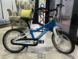 Children's lightweight 14'' WOOM Original 2 Bycicle (ages 3-4.5) sky blue - Picture 1 of 4