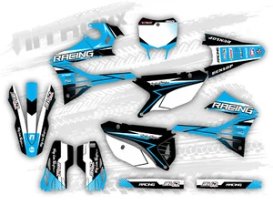 Graphics Kit fits TM Racing 2 Stroke MX 125 144 250 300 2022 2023 2024 2T Decals - Picture 1 of 1