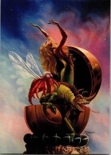 1993 Rowena Morrill Alien Cargo 18 FPG Fantasy Art Card TC CC