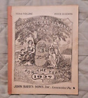 1927 John Baer's Sons Lancaster, Pa Agricultural Almanac