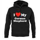 I Love My German Shepherd - Hoodie / Hoody - Dog - Dogs - Pet - Owner - Puppy