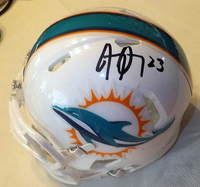 JAY AJAYI - Miami Dolphins Autographed Mini Speed Helmet including BDS COA #2787 - Image 1 of 3