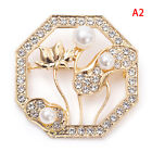 Fashion Flowers Pearl Brooch Pins Plants Vintage Corsage Women Clothing Jewelry