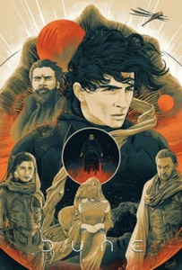Wondercon 2022 Dune Journey Movie Film Poster Giclee Art 16x24 Mondo #3/165 Low# - Picture 1 of 1