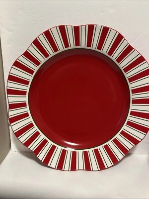"Plato de bastón de caramelo Pier 1 imports 11""" Foto 1 de 4