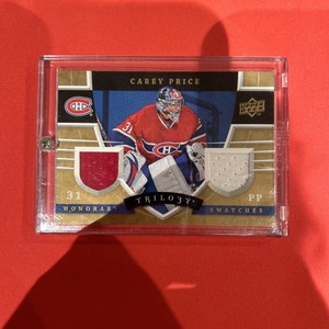 Carey Price 2008-09 Upper Deck Trilogy Honorary Swatches #HS-CP ECG5