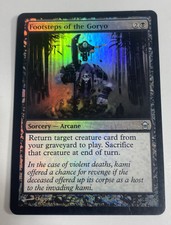 Footsteps Of The Goryo - Magic The Gathering FOIL - Saviors Of Kamigawa / LP