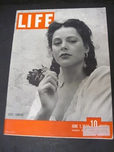 $ Life Magazine 1942 June 1 Hedy Lamarr – World War II - Picture 1 of 11