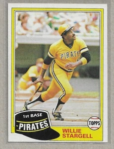 1981 TOPPS WILLIE STARGELL #380 NM-MT PIRATES - Picture 1 of 2