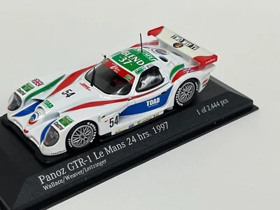 1/43 Minichamps Panoz GTR-1 from 1997 24 Hours of Le Mans  Car #54 TR187 - Image 1 of 4